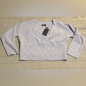 Naadam Super Luxe Cashmere Crossover Sweater - NWT